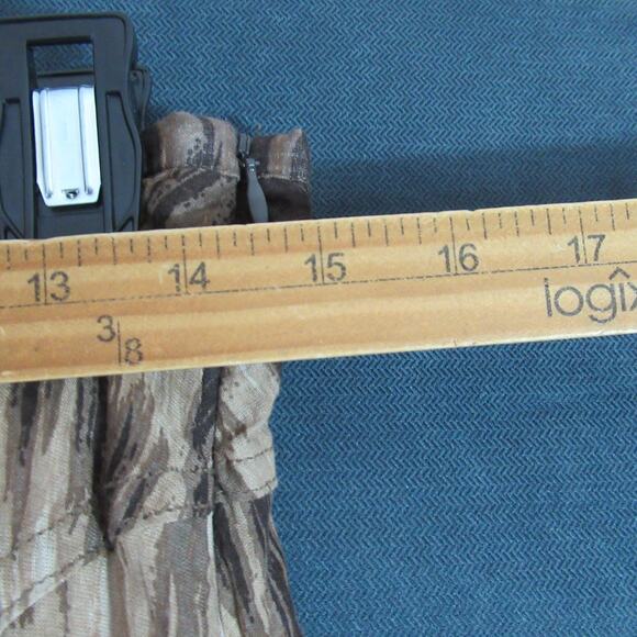 Chicos Skirt Womens Size 0.5 Brown Tan Graphic Maxi Work Preppy Modern Modest - Picture 6 of 7